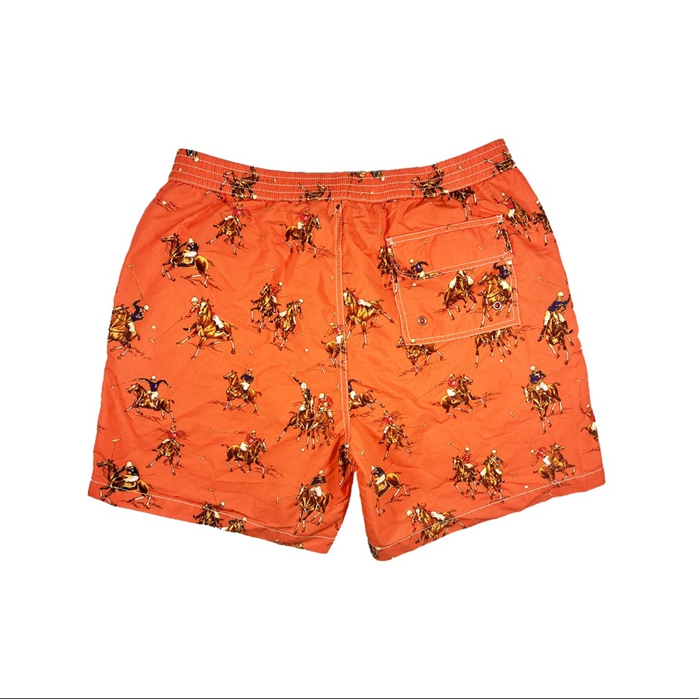 RALPH LAUREN POLO JOCKEY SWIM TRUNKS - Picture 2 of 4